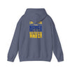 Unisex Heavy Blend™ Hooded Sweatshirt - Los Angeles Fans  NEVER WAVER w Leopard Football | Cozy Streetwear for Every Day - Never Waver