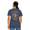 Unisex Garment-Dyed T-Shirt - 'Never Waver Just A Mom Trying Not to Raise A&&holes' Design - Never Waver