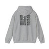 Never Waver” Jesus t-shirt might eye-catching design that reflects a steadfast faith and confidence in Christ.  Hoodie - Unisex Heavy Blend™ Sweatshirt - Never Waver