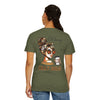 Unisex Garment-Dyed T-Shirt - 'Never Waver Oh Honey I am that Mom' Design - Never Waver
