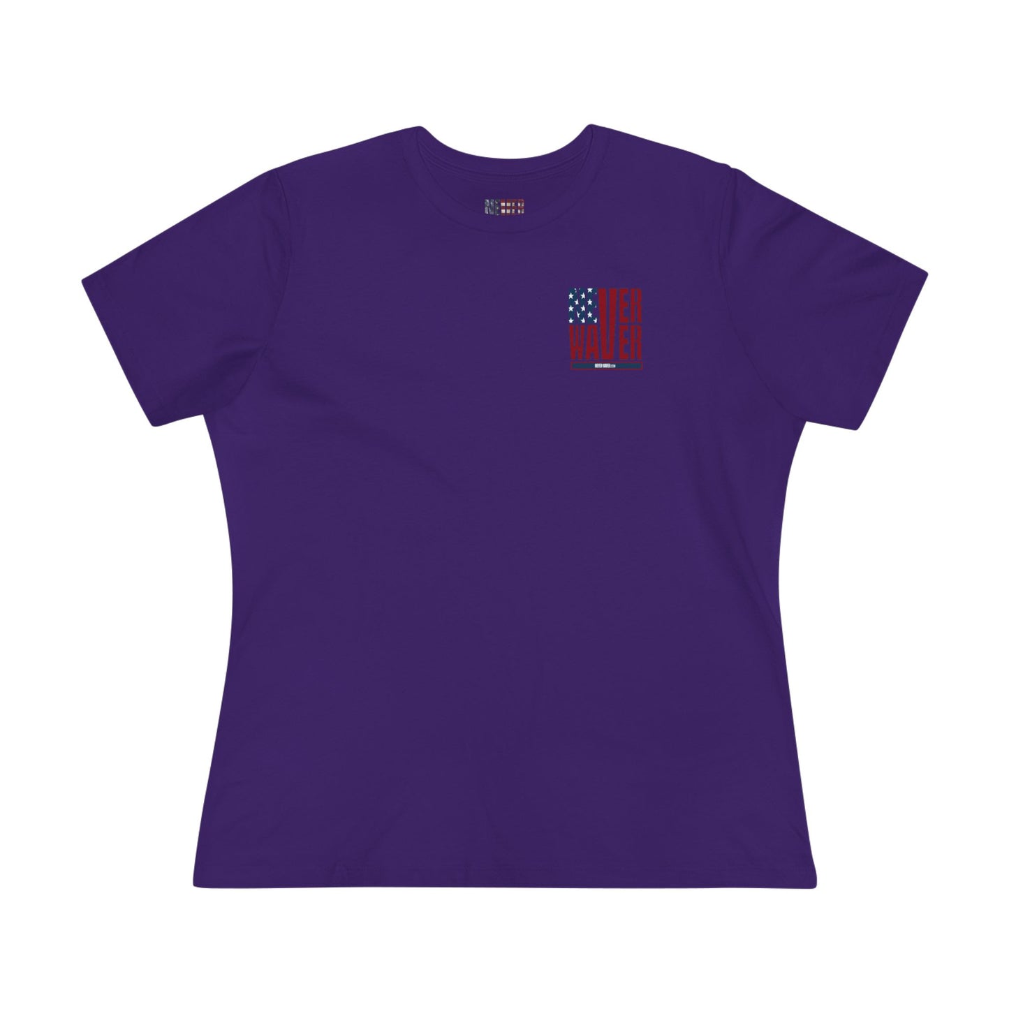 Never Waver Golf Women's Cotton Tee - Never Waver