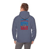 Unisex Heavy Blend™ Hooded Sweatshirt - 'Tennessee Fans Never Waver W Leopard Football' Casual Comfort for Team Fans - Never Waver