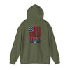 Patriotic Unisex Hooded Sweatshirt - 'Better Water USA' Design - Never Waver