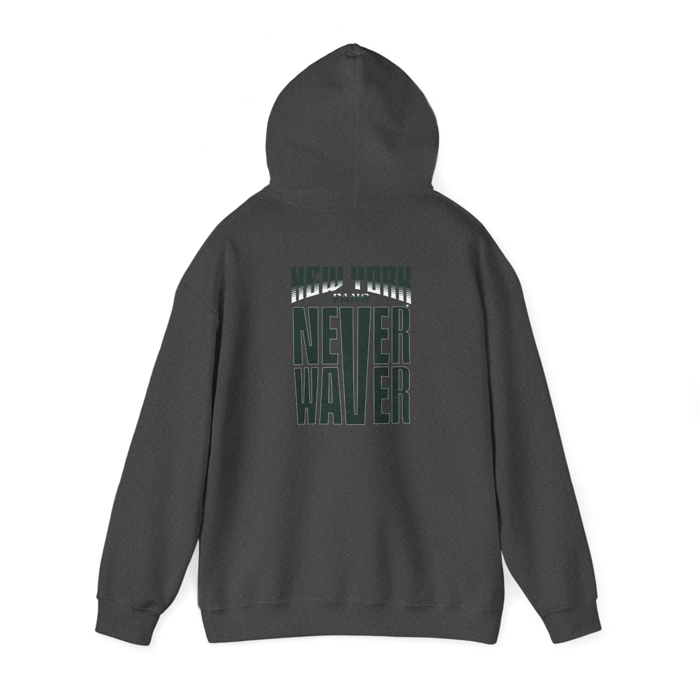 New York Fans Never Waver Unisex Heavy Blend™ Hooded Sweatshirt - Comfort and Style for Everyday Wear - Never Waver