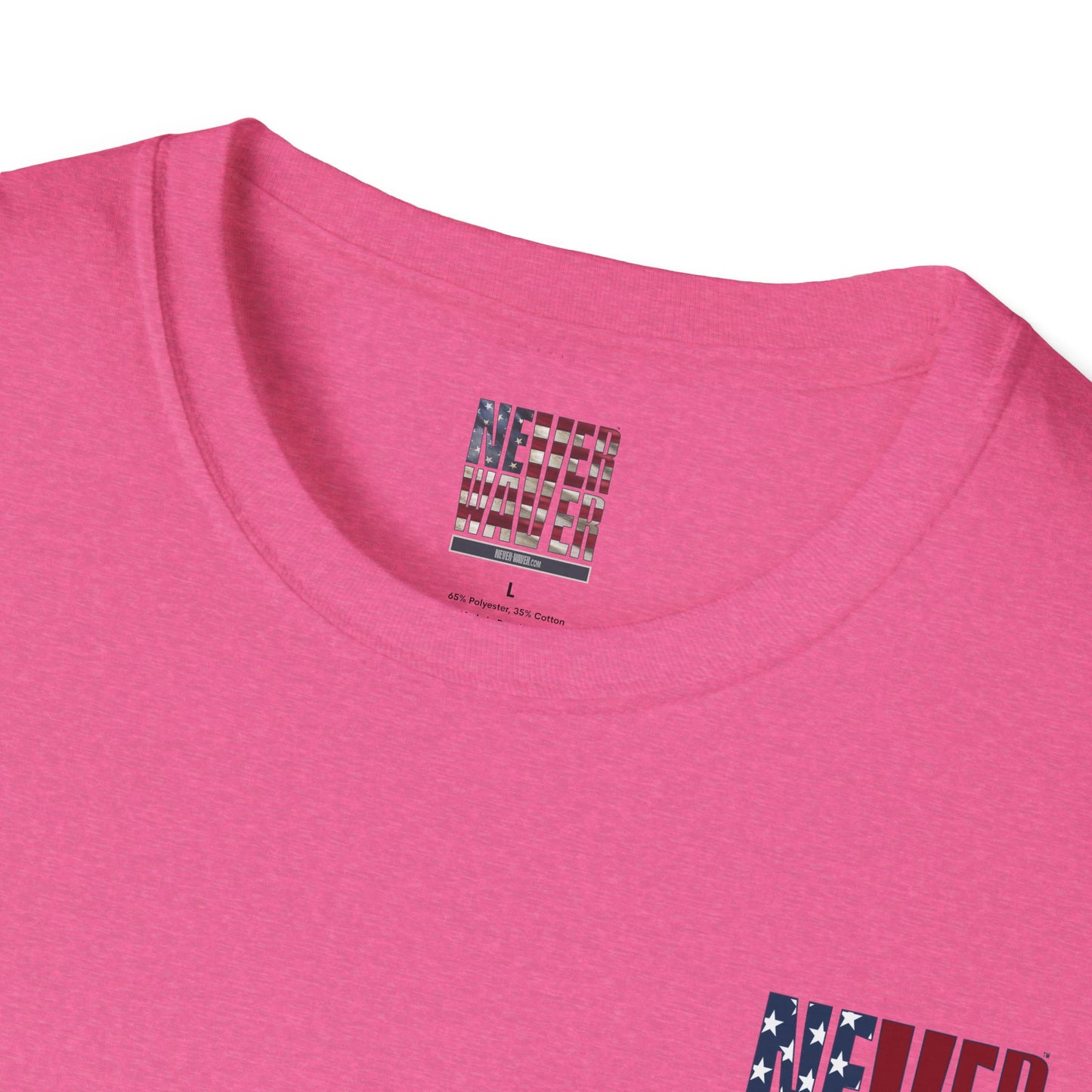 Never Waver Like This Mom Unisex Softstyle T-Shirt - Never Waver