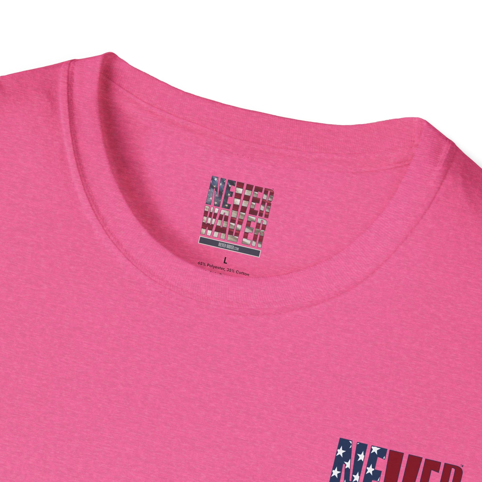 Never Waver Like This Mom Unisex Softstyle T-Shirt - Never Waver