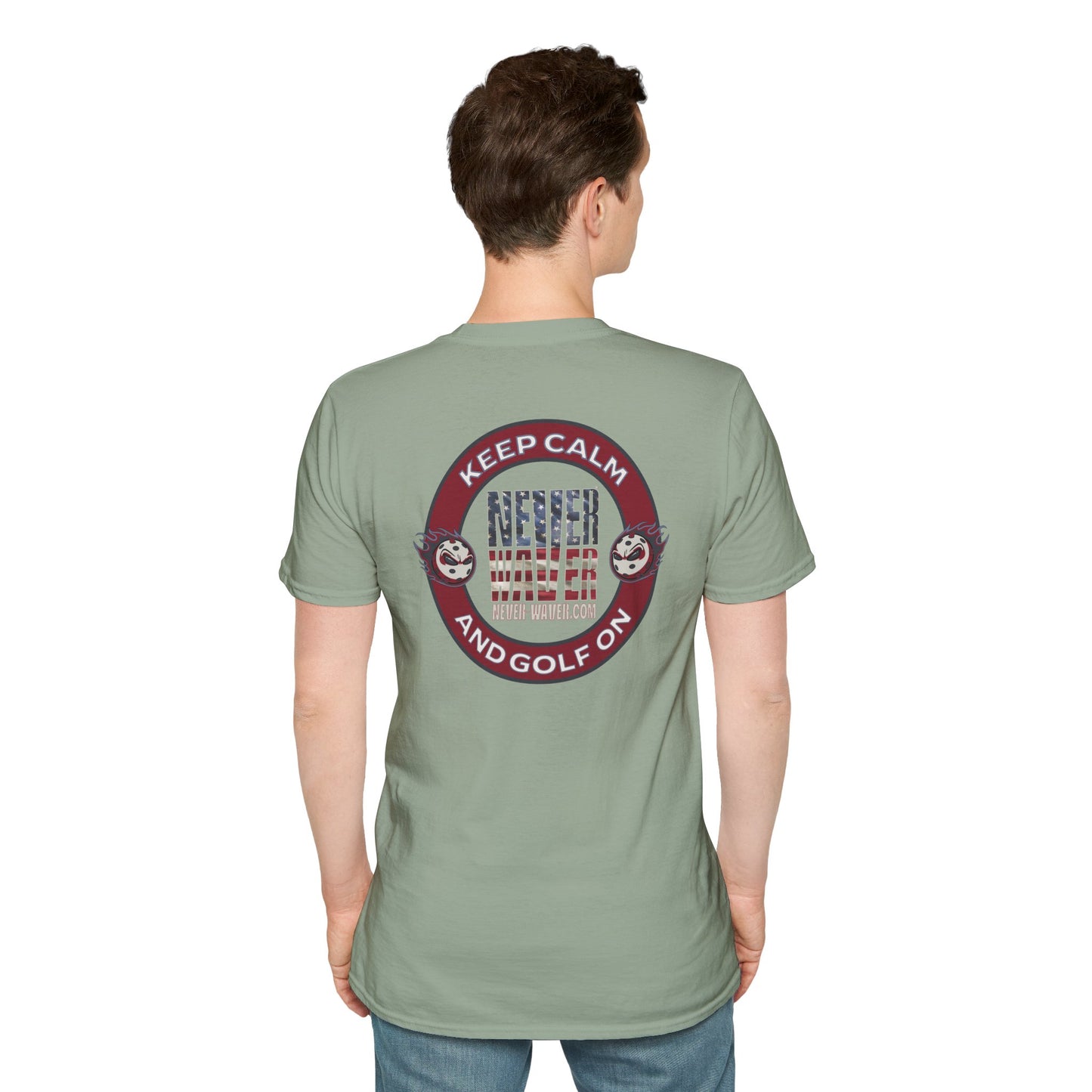 Never Waver Golf Unisex Soft style T-Shirt - Never Waver