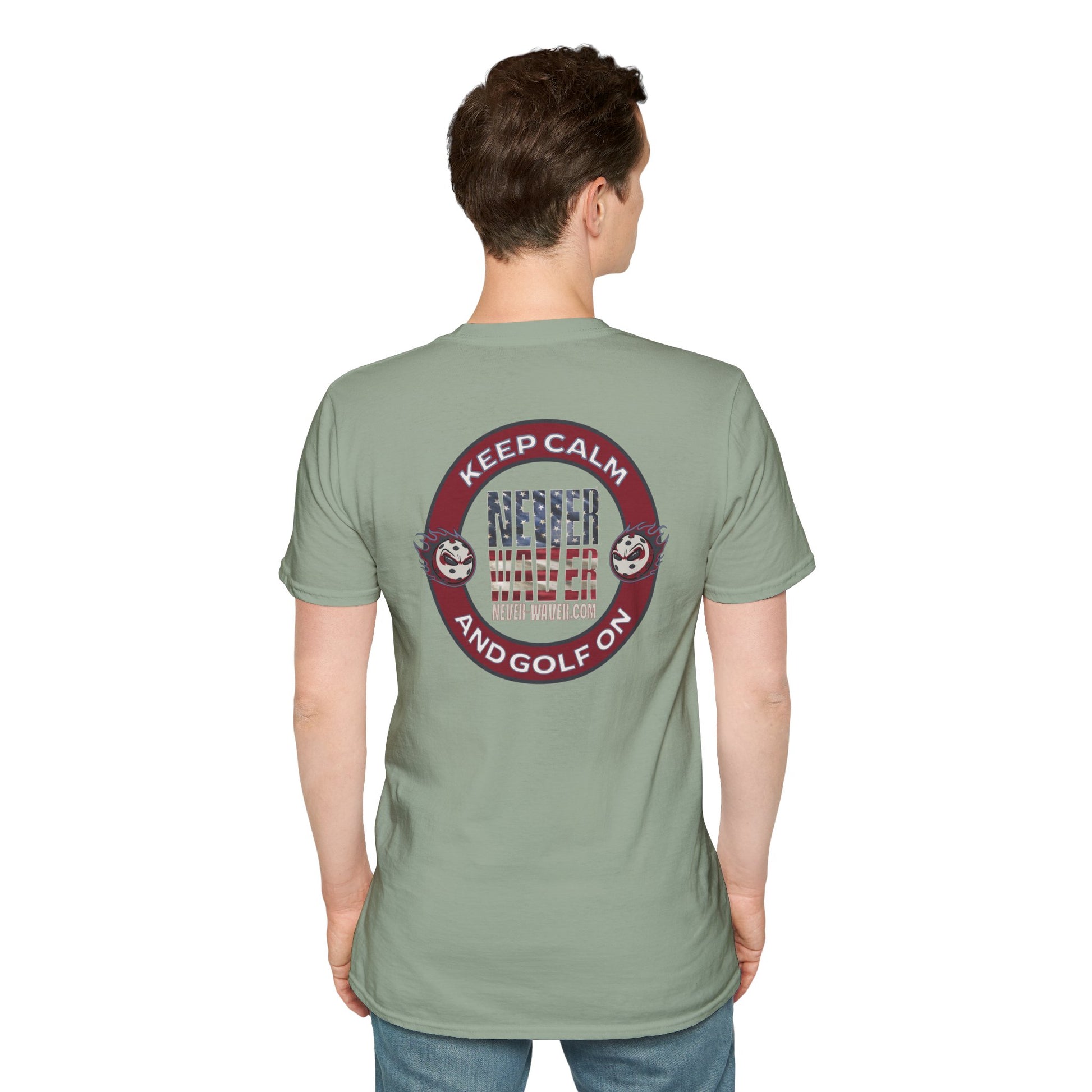 Never Waver Golf Unisex Soft style T-Shirt - Never Waver