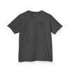 Kids Tee Never Waver” Jesus t-shirt might feature a bold, eye-catching design that reflects a steadfast faith and confidence in Christ.  - Never Waver