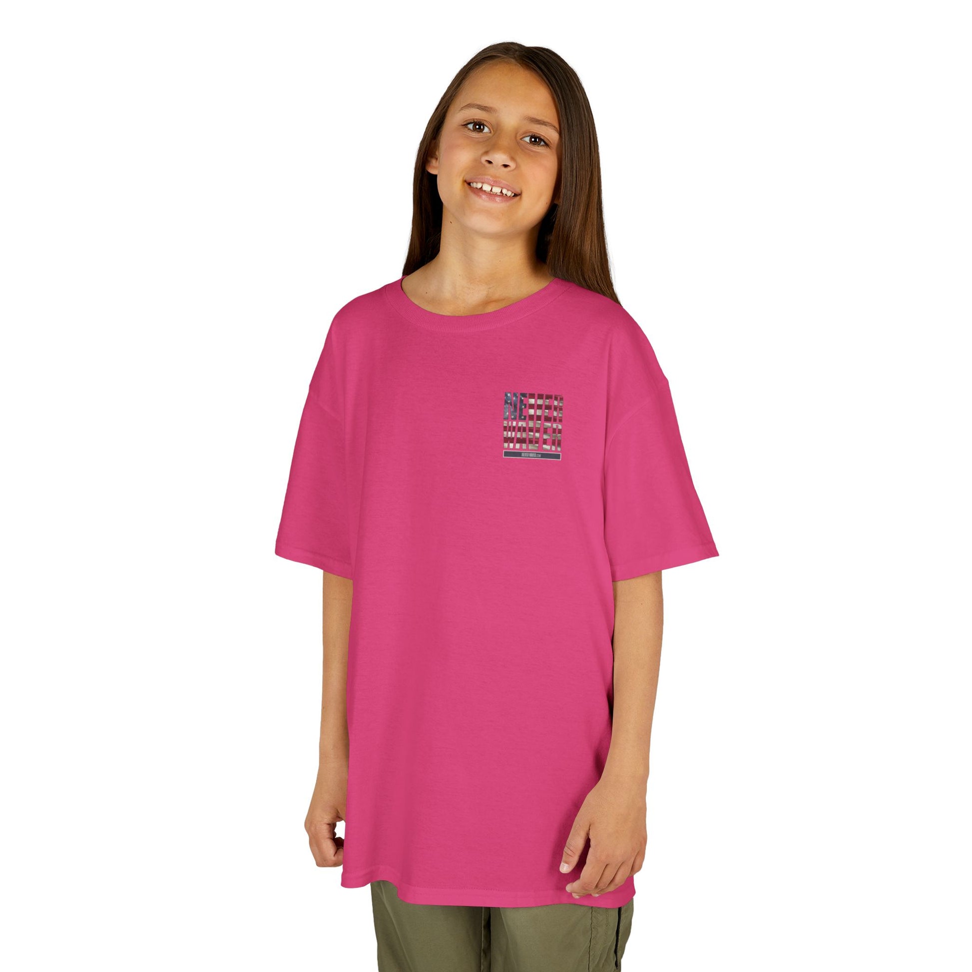 America Never Waver Kids Heavy Cotton™ Tee - Never Waver