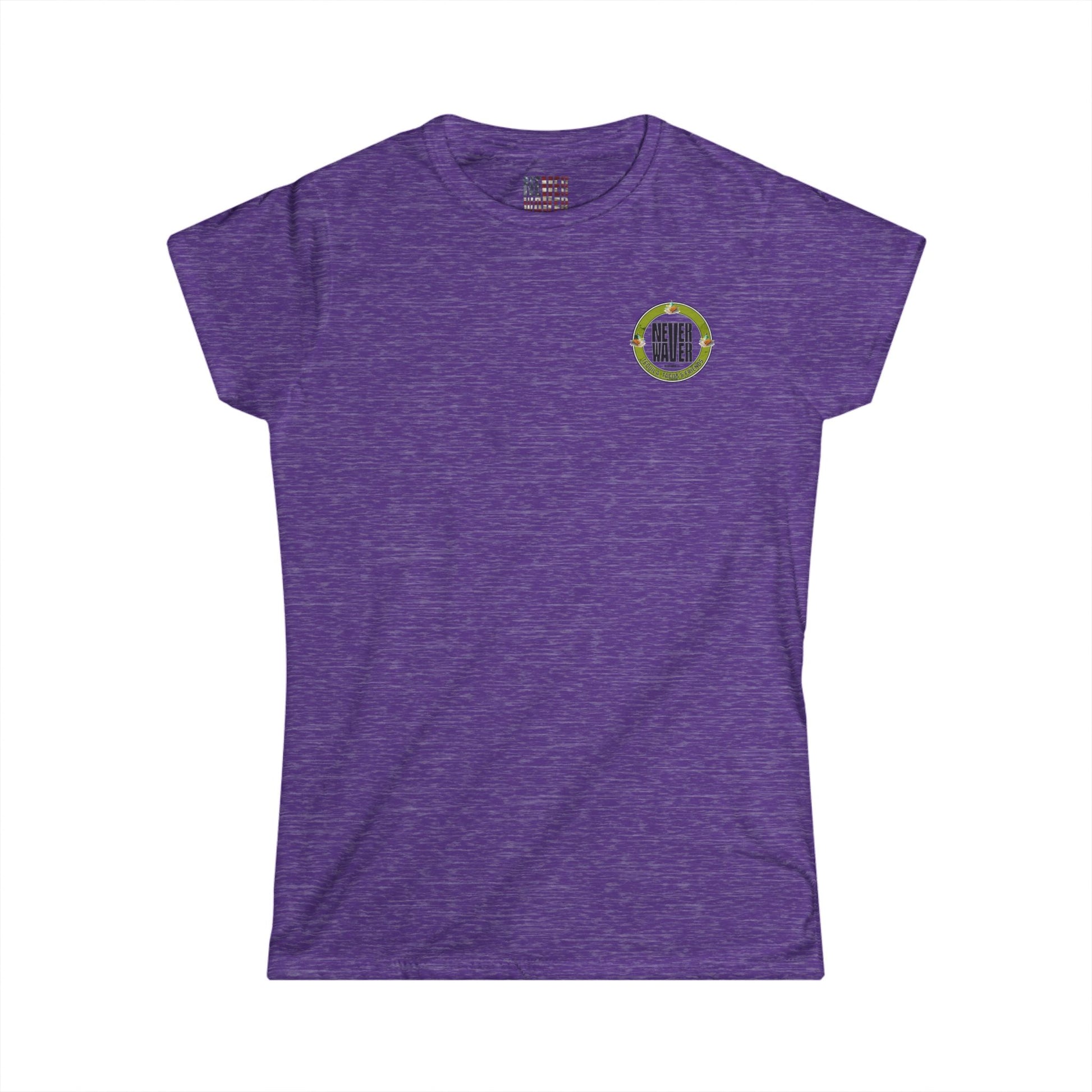 Never Waver Tequila, Tacos, And Friends Women's Soft Style Tee - - Never Waver