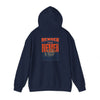 Unisex Heavy Blend™ Hooded Sweatshirt - Denver Fans Never Waver W Leopard Football Motivation - Never Waver