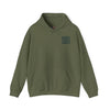 New York Fans Never Waver W Leopard Football Unisex Heavy Blend™ Hooded Sweatshirt - Never Waver
