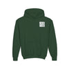 Youth Jesus Hoodie - "Never Waver” Jesus bold, eye-catching design that reflects a steadfast faith and confidence in Christ. " Sweatshirt for Young Jesus Lovers - Never Waver