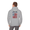 Unisex Heavy Blend™ Hoodie - 'New York Fans Never Waver' American Flag Design - Never Waver