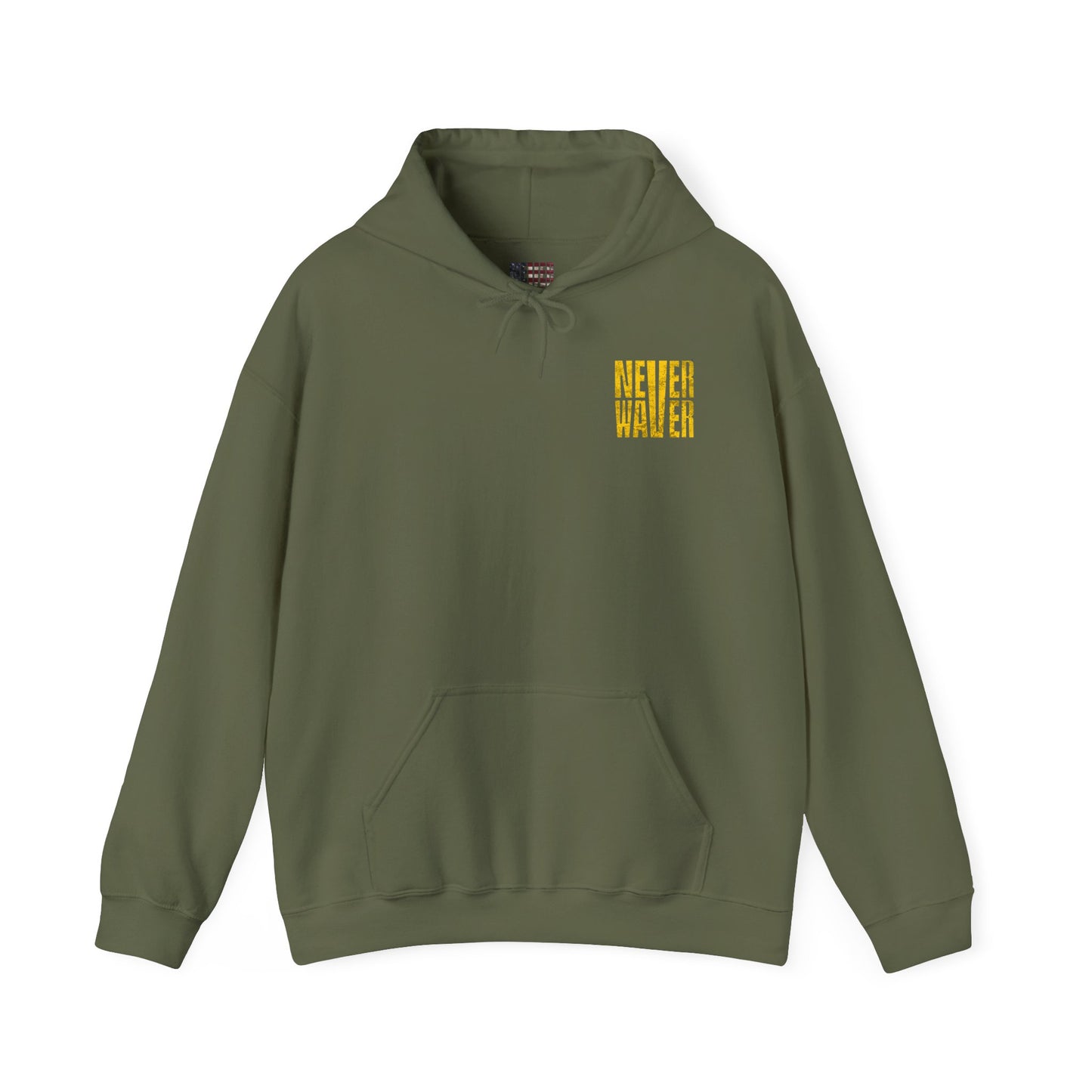 Unisex Heavy Blend™ Hooded Sweatshirt - "Los Angeles Fans Never Waver" Inspirational Hoodie - Never Waver