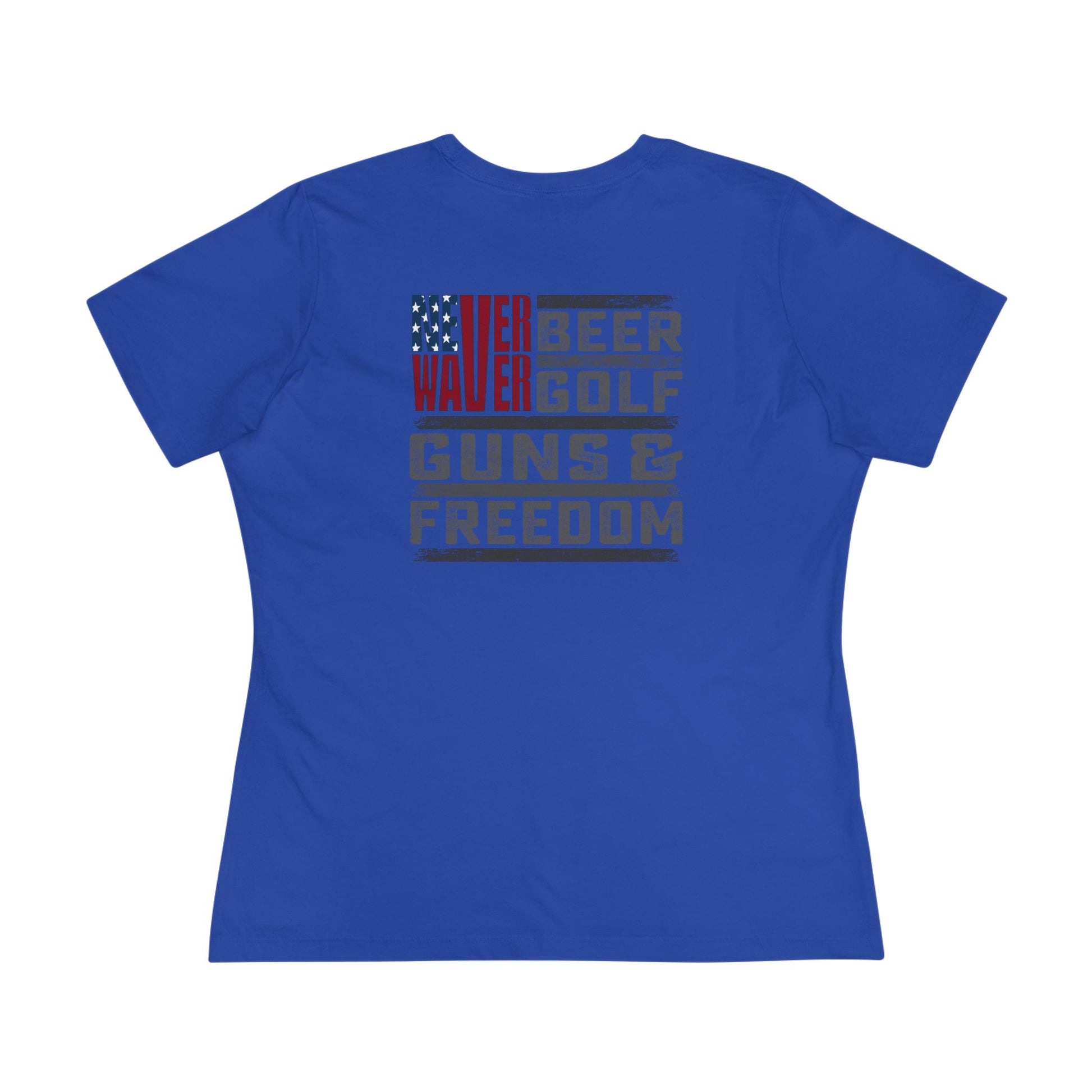 Never Waver Golf Women's Cotton Tee - Never Waver