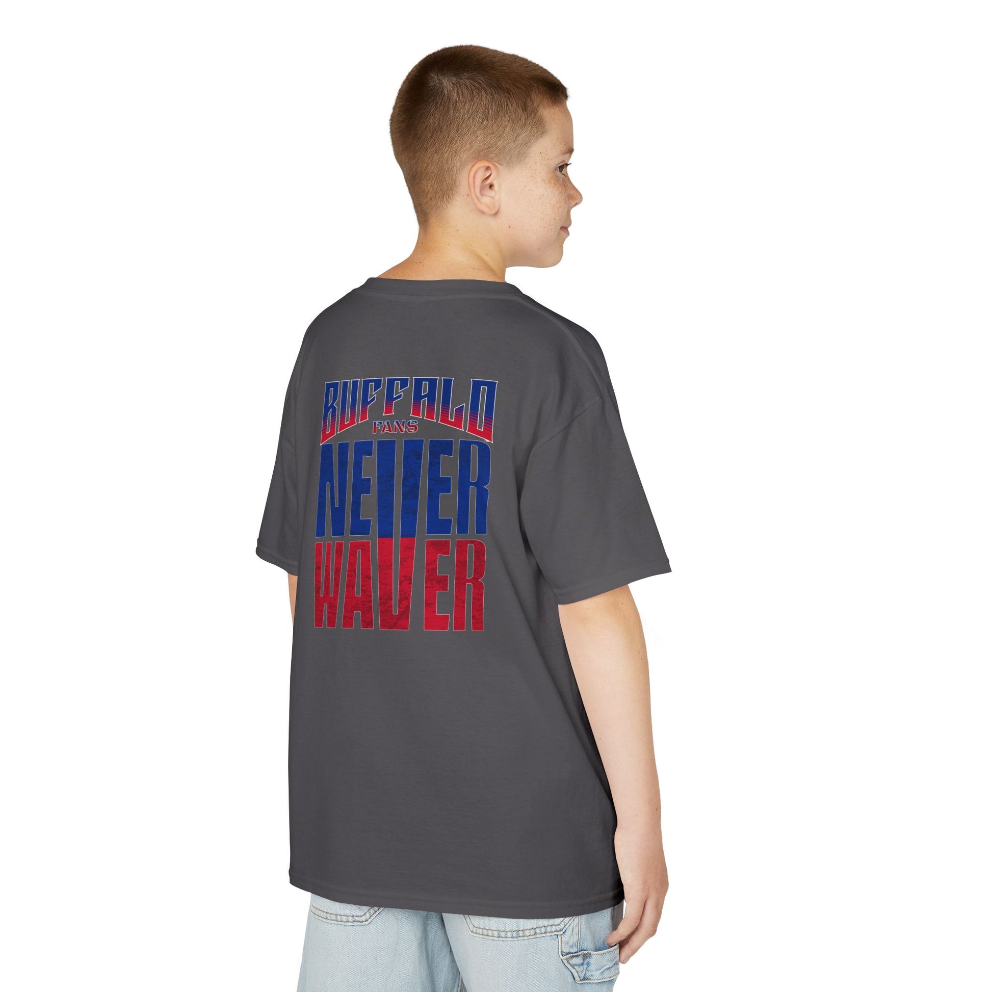 Buffalo Fans Never Waver Kids Heavy Cotton™ Tee - Never Waver