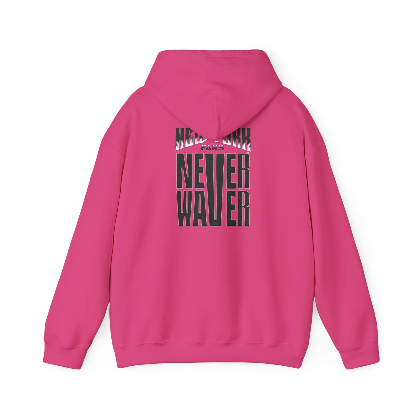 New York Fans Never Waver Unisex Heavy Blend™ Hooded Sweatshirt - Comfort and Style for Everyday Wear - Never Waver