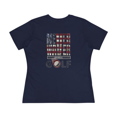 Never Waver Golf Women's Cotton Tee - Never Waver