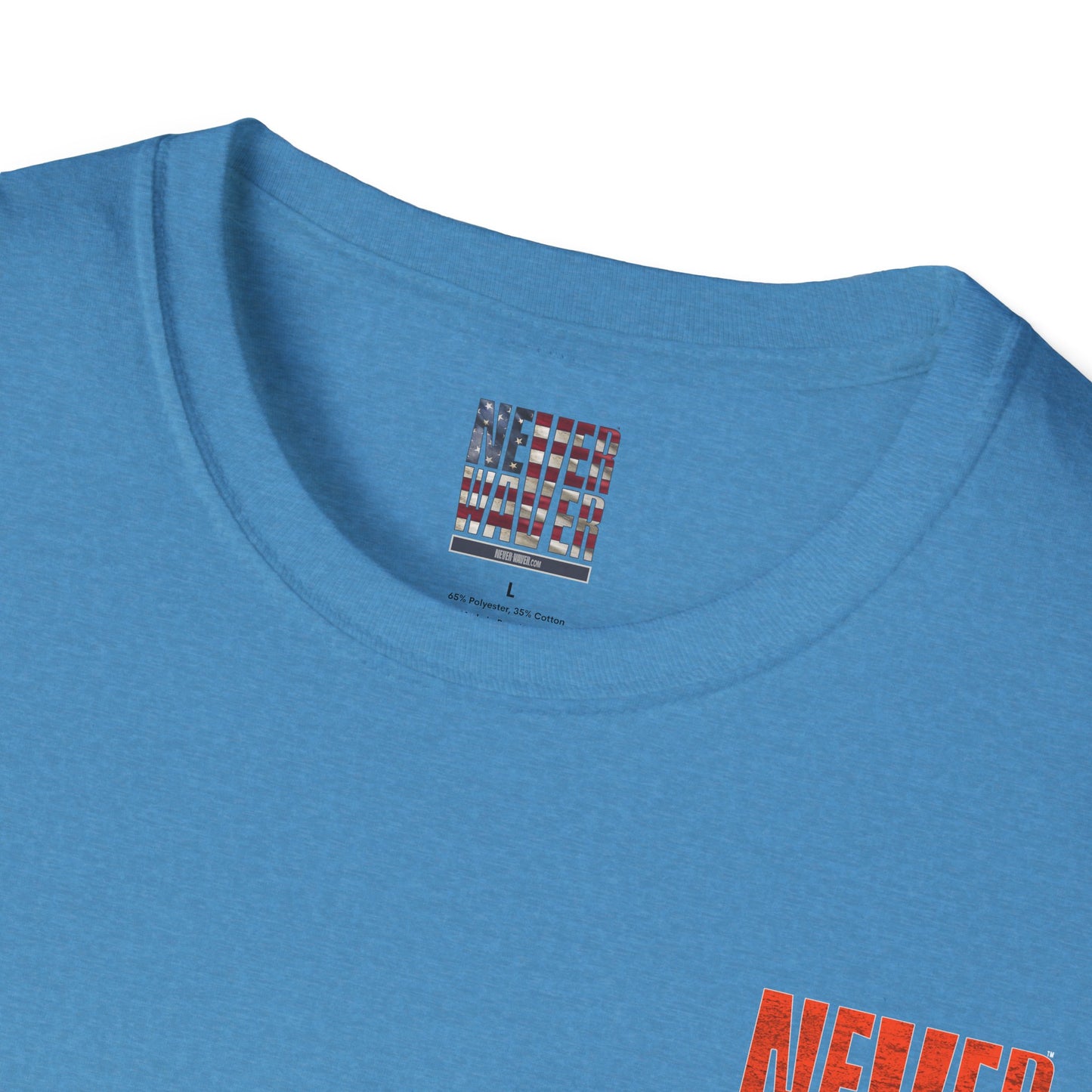 Denver Fans Never Waver Unisex Softstyle T-Shirt - Never Waver