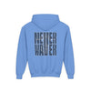 Hoodie - "Never Waver” Jesus a bold, eye-catching design that reflects a steadfast faith and confidence in Christ. " Sweatshirt for Young - Never Waver
