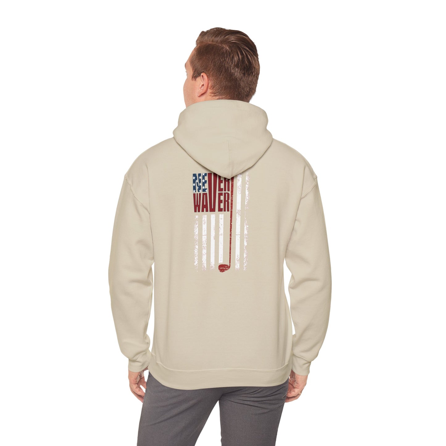 Never Waver Golf Hoodie - Unisex Heavy Blend™ Sweatshirt - Never Waver