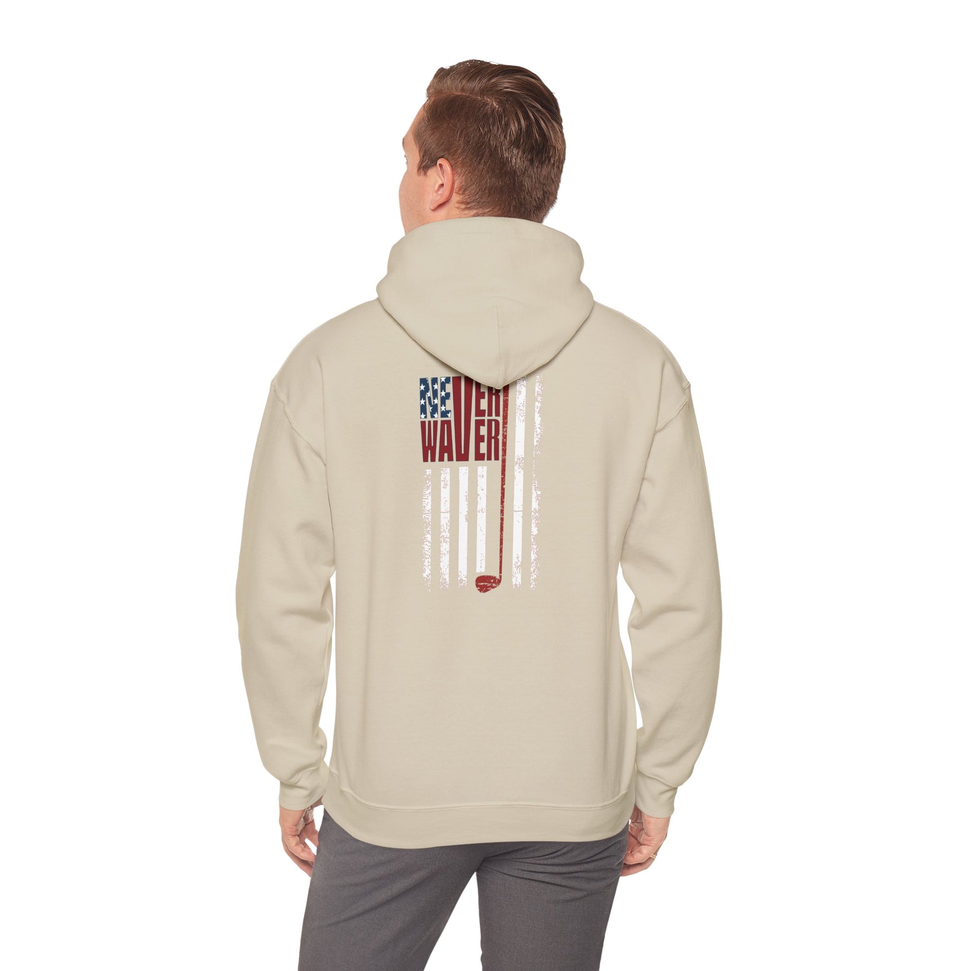 Never Waver Golf Hoodie - Unisex Heavy Blend™ Sweatshirt - Never Waver