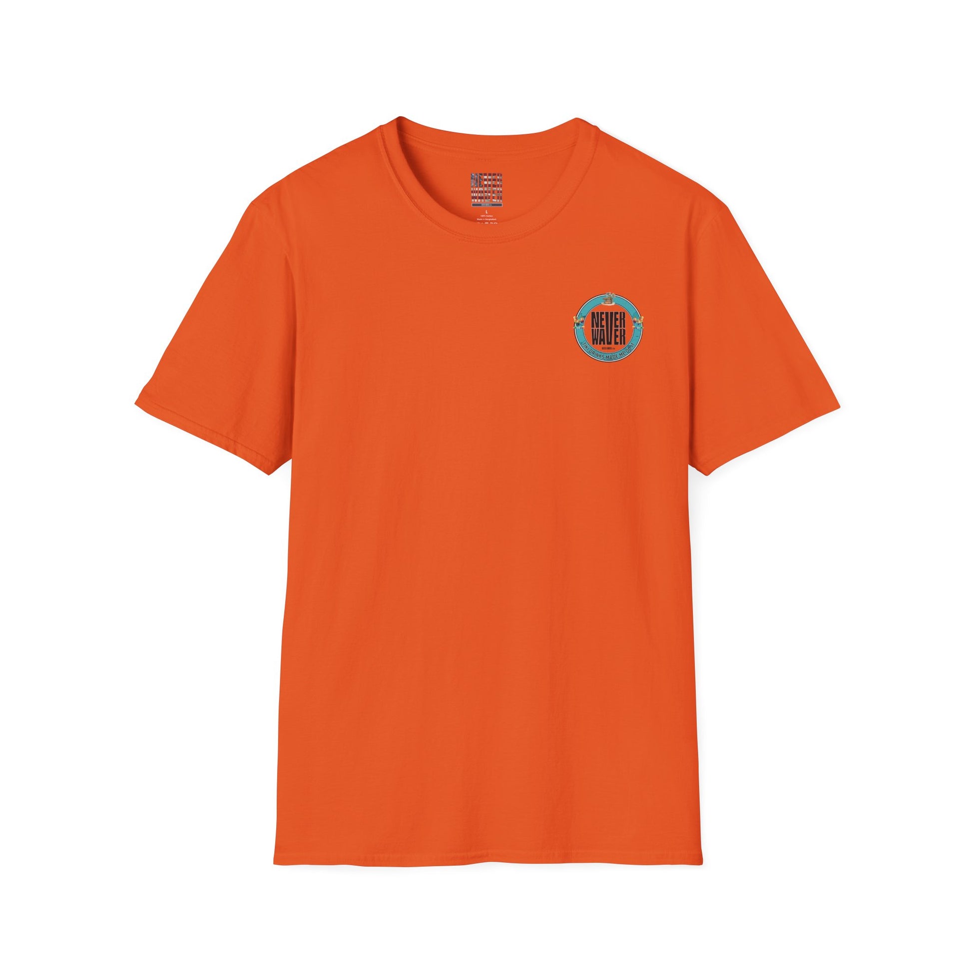 Never Waver Tiki Drinks Made Me Do It? Unisex Soft style T-Shirt - Never Waver