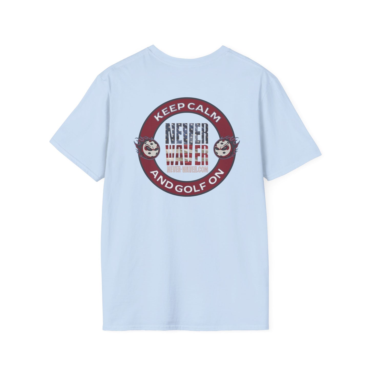 Never Waver Golf Unisex Soft style T-Shirt - Never Waver