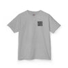 Kids Tee Never Waver” Jesus t-shirt might feature a bold, eye-catching design that reflects a steadfast faith and confidence in Christ.  - Never Waver