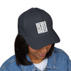 Never Water Structured Cap - Stylish Embroidered Baseball Hat
