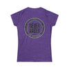 Never Waver Wine Made Me Do It Women's Soft Style Tee - - Never Waver