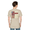 Never Waver Husband Daddy Protector Hero Unisex Softstyle T-Shirt - Never Waver
