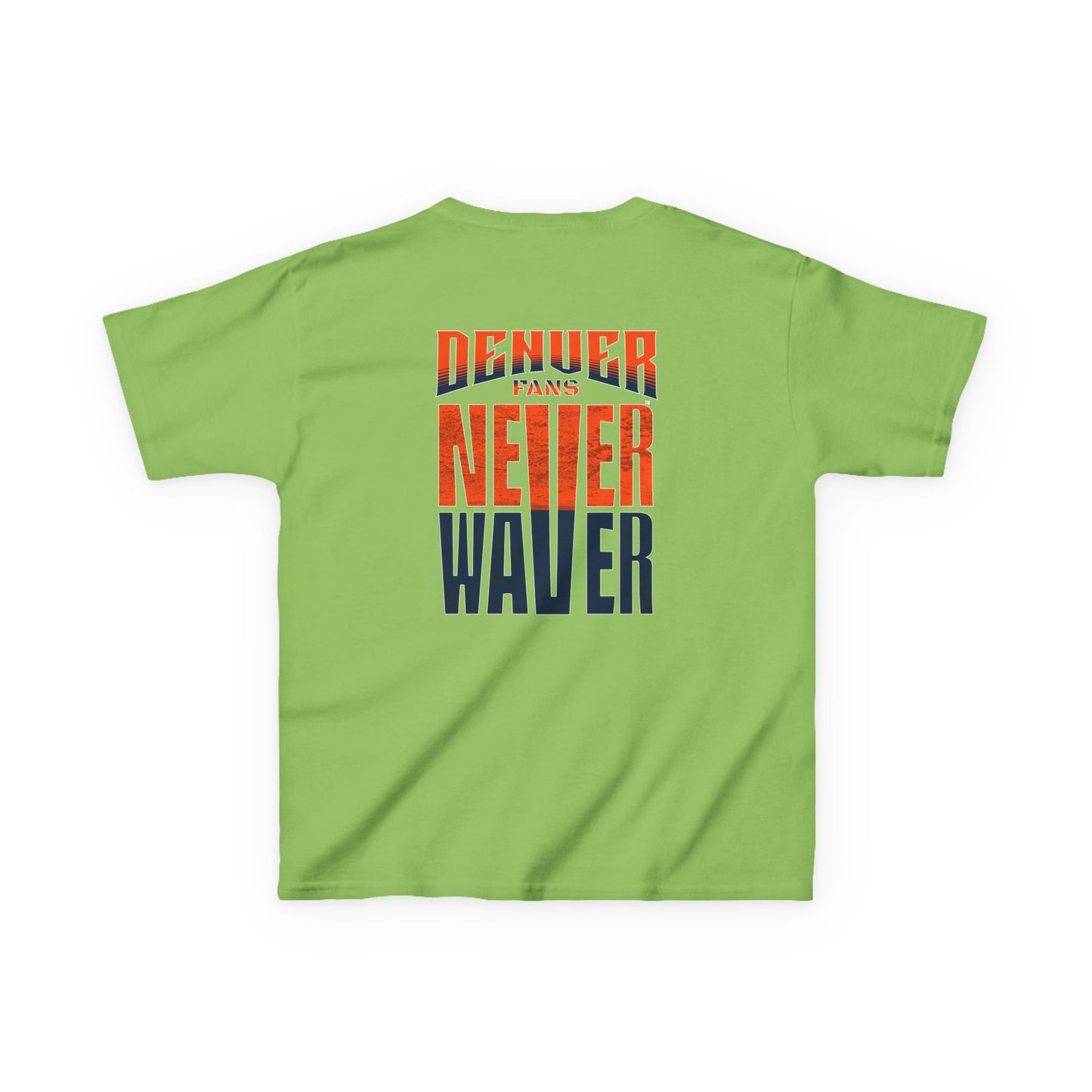 Denver Fans Never Waver Kids Heavy Cotton™ Tee - Never Waver