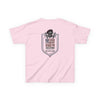 Patriotic Kids Heavy Cotton Tee - 'America Never Waver' USA Graphic Tee - Never Waver