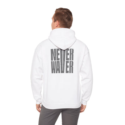 Never Waver” Jesus t-shirt might eye-catching design that reflects a steadfast faith and confidence in Christ.  Hoodie - Unisex Heavy Blend™ Sweatshirt - Never Waver