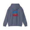 Unisex Heavy Blend™ Hooded Sweatshirt - 'Tennessee Fans Never Waver W Leopard Football' Casual Comfort for Team Fans - Never Waver