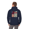 Never Waver Husband Daddy Protector Hero Unisex Heavy Blend™ Hooded Sweatshirt - Cozy, Motivational Apparel for Everyday Wear - Never Waver