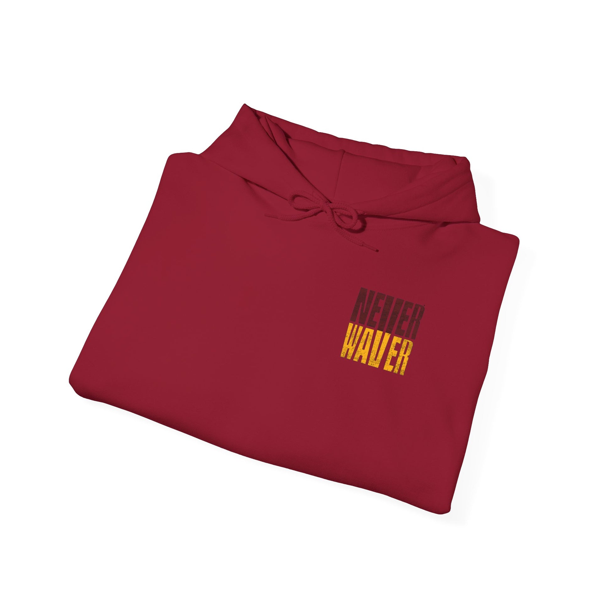 Washington Fans Never Waver Hooded Sweatshirt - Never Waver