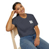 Never Waver” Jesus a bold, eye-catching design that reflects a steadfast faith and confidence in Christ.  Unisex Soft style T-Shirt
