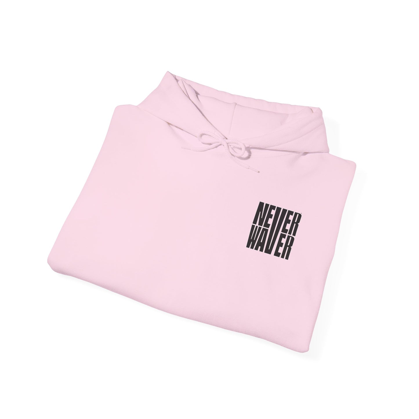 Never Waver” Jesus t-shirt might eye-catching design that reflects a steadfast faith and confidence in Christ.  Hoodie - Unisex Heavy Blend™ Sweatshirt - Never Waver