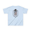 Patriotic Kids Heavy Cotton Tee - 'America Never Waver' USA Graphic Tee - Never Waver