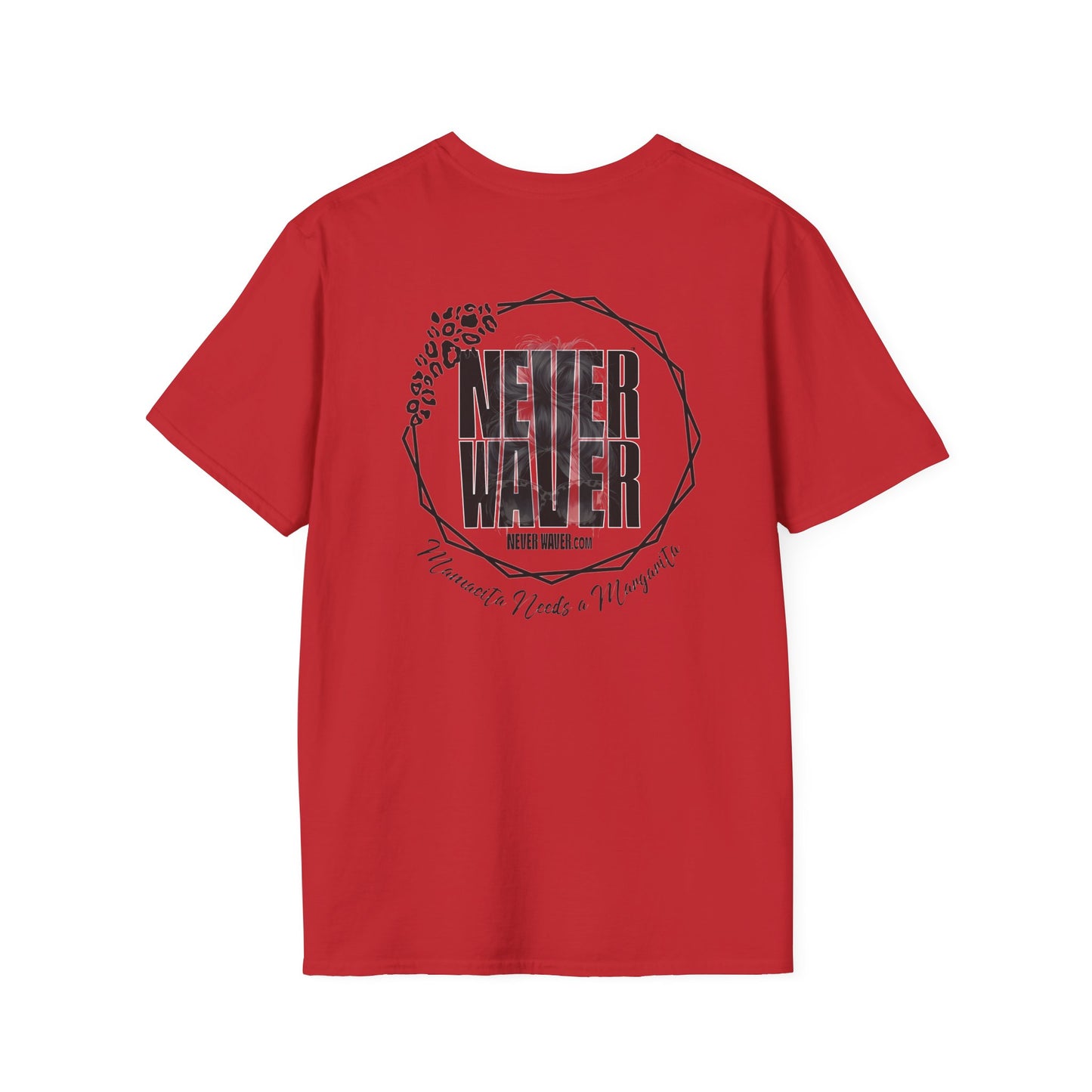 Never Waver Mamacita Needs a Margarita Unisex Softstyle T-Shirt - Never Waver