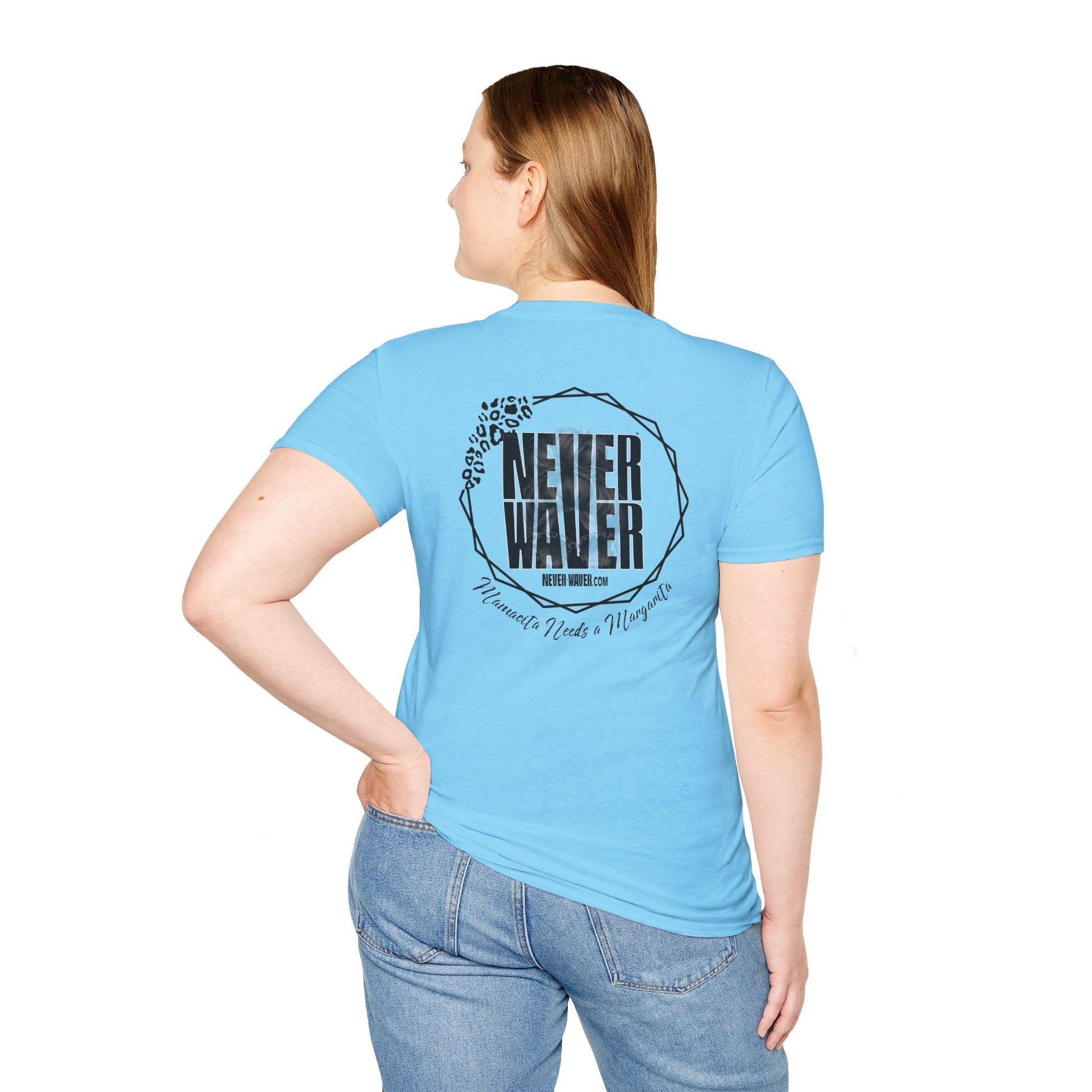 Never Waver Mamacita Needs a Margarita Unisex Softstyle T-Shirt - Never Waver