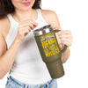Los Angeles Fans Never Waver W-Leopard Football Insulated Travel Mug, 40oz