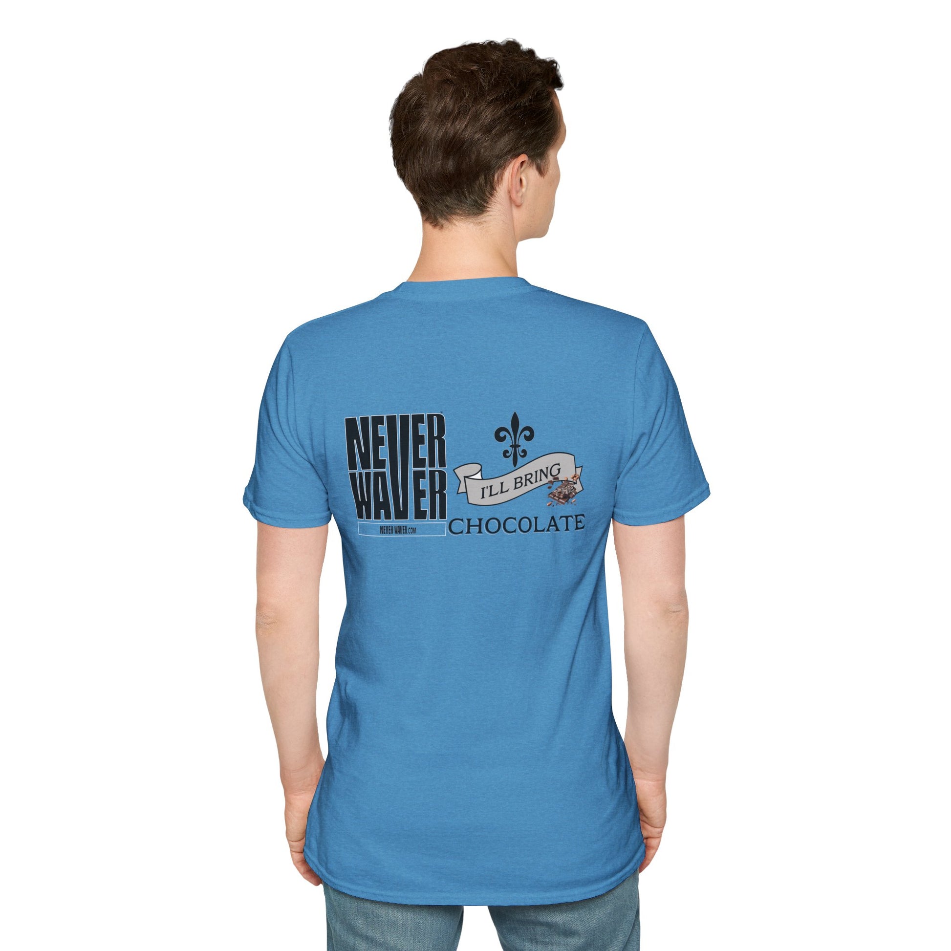 Never Waver I'll Bring The Chocolate Unisex Softstyle T-Shirt - Never Waver
