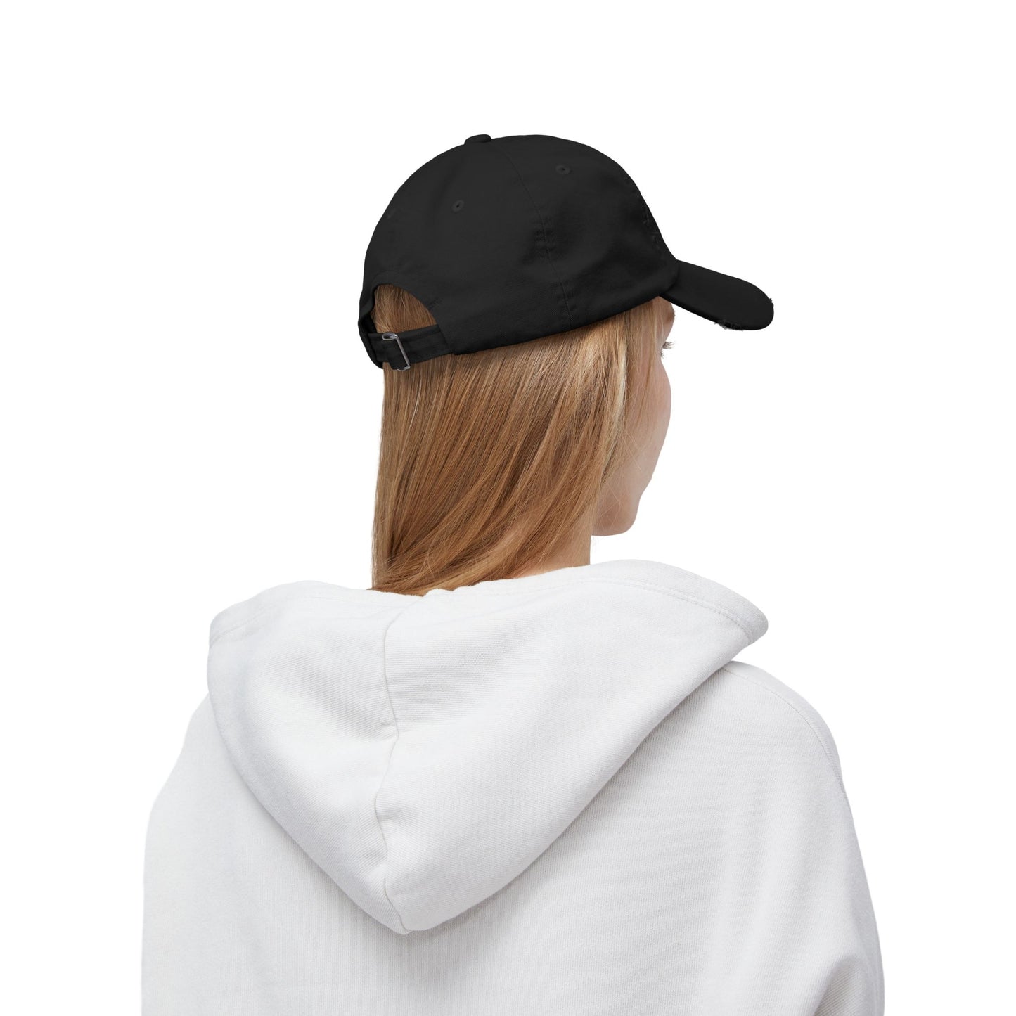 Distressed Cap - Never Waver Statement Hat for Everyday Style