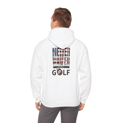 Never Waver Golf Hoodie - Unisex Heavy Blend™ Sweatshirt - Never Waver