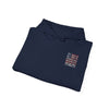 Patriotic Unisex Heavy Blend™ Hooded Sweatshirt - 'America Never Waver' - Never Waver